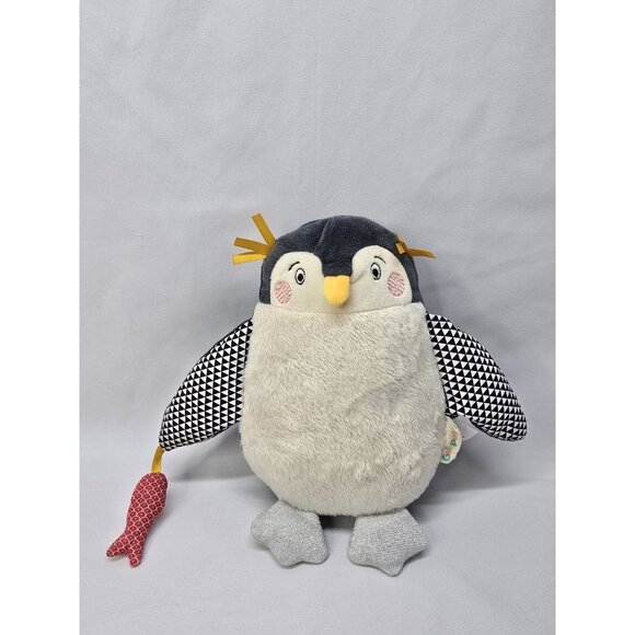 Galipette Multicolor Stuffed Animal Penguin Toy - Picture 2 of 7